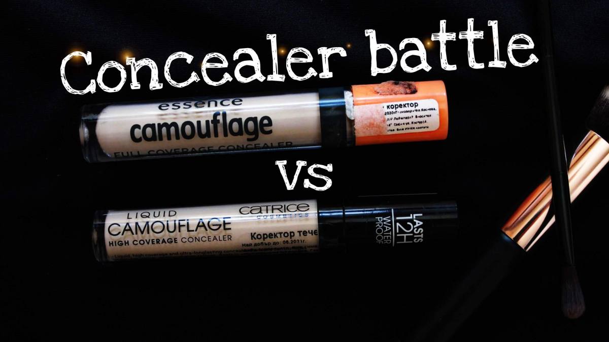Catrice vs Essence Camouflage Concealers Dessy Battle –